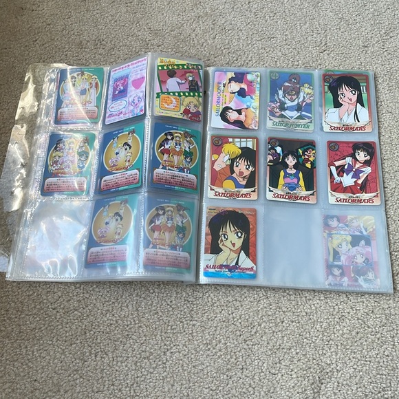 Set of Assorted Vintage 1990s Sailor Moon Trading Cards - Picture 8 of 17